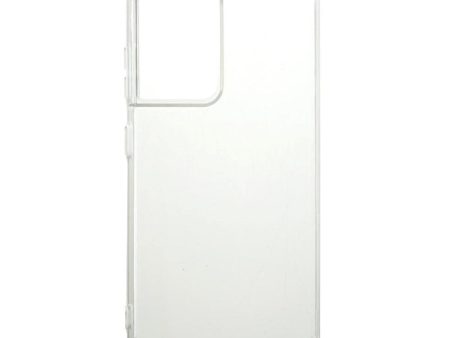 Samsung Galaxy S21 Ultra Fleksibelt Drop-Proof Plastik Cover - Gennemsigtig Sale