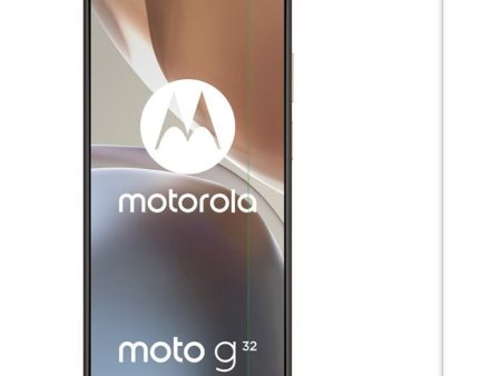 Motorola Moto G32 Arc Edge Hærdet Glas Skærmbeskyttelse 0.3mm - Gennemsigtig For Cheap