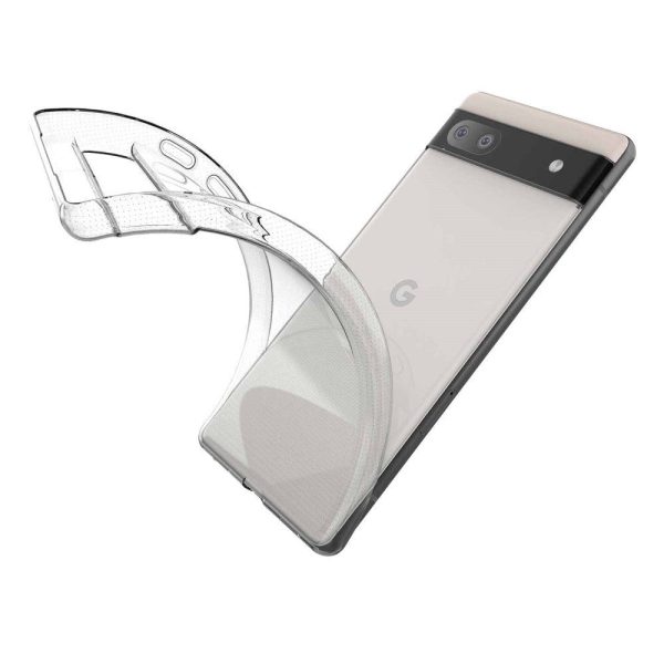 Google Pixel 6a Fleksibelt Plastik Cover - Gennemsigtig Supply