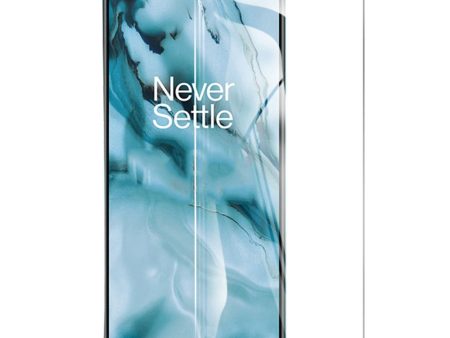 OnePlus Nord   Nord 2 (5G) Hærdet Glas - Case Friendly - Skærmbeskyttelse - Gennemsigtig Fashion