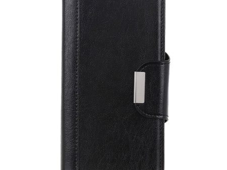 Samsung Galaxy S20 Cowhide Læder Cover m. Pung Sort on Sale