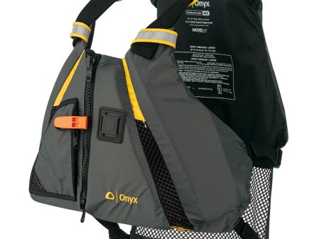 Onyx MoveVent Dynamic Paddle Sports Vest - Yellow Grey - XS SM [122200-300-020-18] Sale