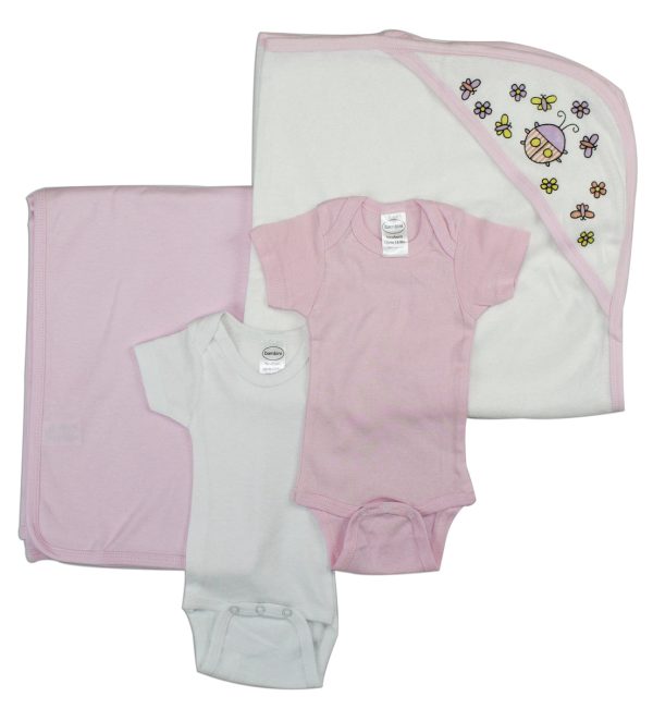 Baby Girl 4 Pc Layette Sets Sale