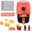 Air Fryer Pretend Play Toys for Kids with Cola Fried Chicken Play Kitchen Toys Kitchen Playset Kitchen Accessory Toys for Girls Fashion