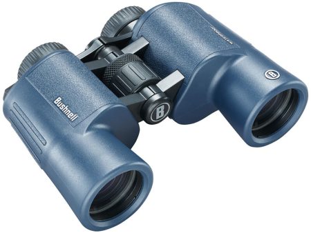 Bushnell 10x42mm H2O Binocular - Dark Blue Porro WP FP Twist Up Eyecups [134211R] For Discount