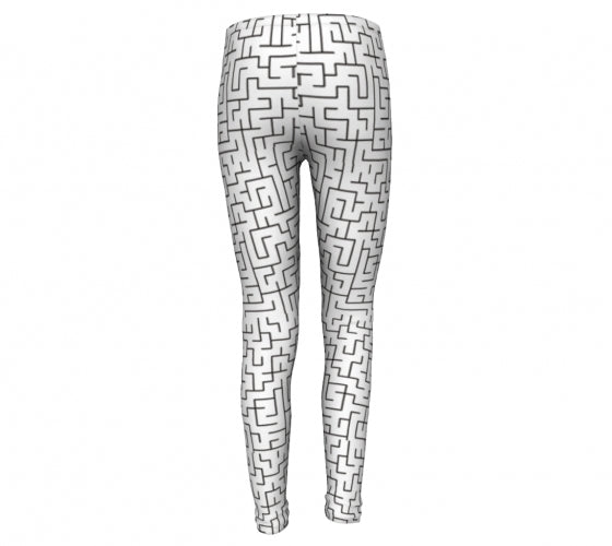 A- Maze me, super stretch Eco friendly poly fiber performance Leggings by Stardust on Sale