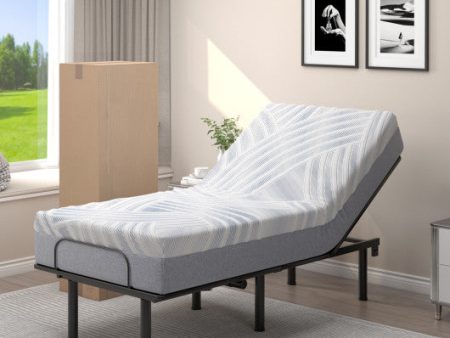 8 10 Inch Twin XL Cooling Adjustable Bed Memory Foam Mattress-10 inches Online now