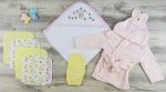 Hooded Towel, Wash Coths, Bath Mittens and Robe For Sale