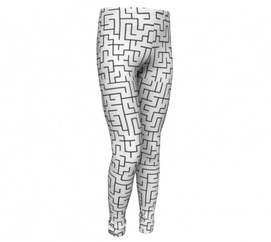 A- Maze me, super stretch Eco friendly poly fiber performance Leggings by Stardust on Sale