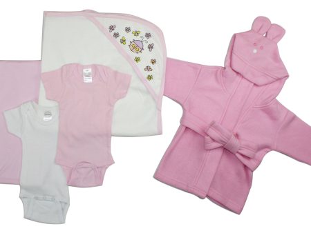 Baby Girl 5 Pc Layette Sets Discount