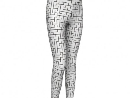 A- Maze me, super stretch Eco friendly poly fiber performance Leggings by Stardust on Sale