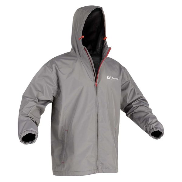 Onyx Essential Rain Jacket - 2X-Large - Grey [502900-701-060-22] on Sale