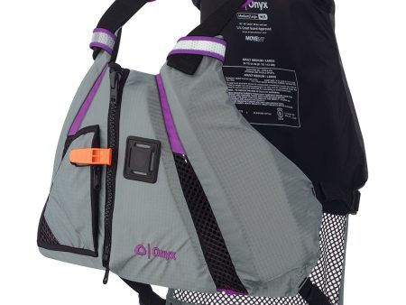 Onyx MoveVent Dynamic Paddle Sports Vest - Purple Grey - M L [122200-600-040-18] Supply