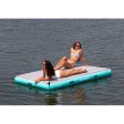 Solstice Watersports 8 x 5 Luxe Dock w Traction Pad  Ladder [38805] Supply