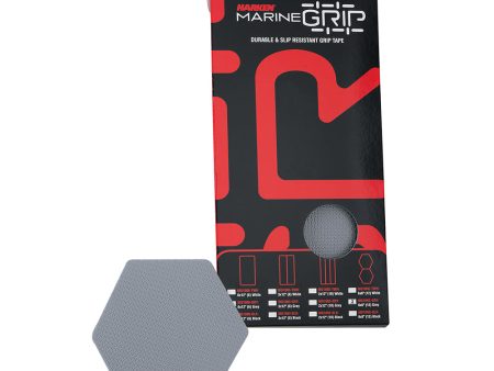 Harken Marine Grip Tape - Honeycomb - Grey - 12 Pieces [MG10HC-GRY] Supply