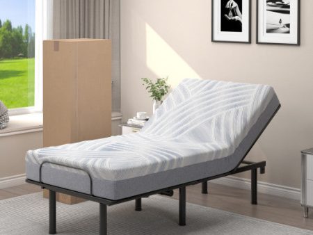 8 10 Inch Twin XL Cooling Adjustable Bed Memory Foam Mattress-8 inches Online Sale