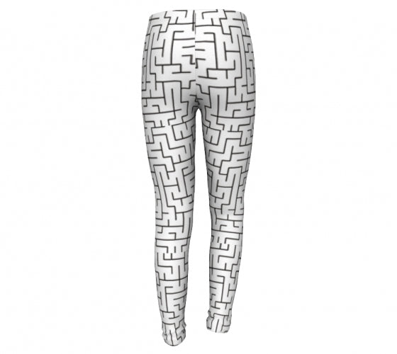 A- Maze me, super stretch Eco friendly poly fiber performance Leggings by Stardust on Sale