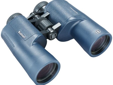 Bushnell 7x50mm H2O Binocular - Dark Blue Porro WP FP Twist Up Eyecups [157050R] Online