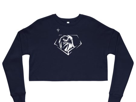 Duchesne High School Baseball Crop Sweatshirt Hot on Sale