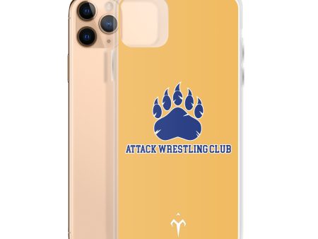 Attack Wrestling Club Clear Case for iPhone® For Sale