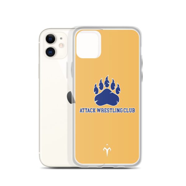 Attack Wrestling Club Clear Case for iPhone® For Sale