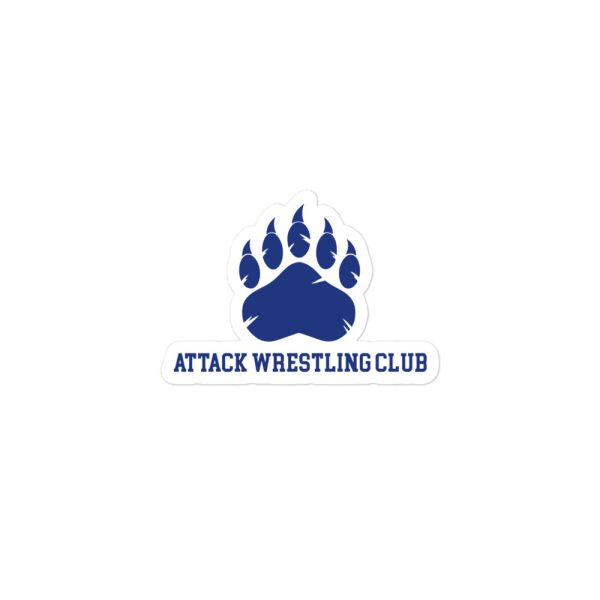 Attack Wrestling Club Bubble-free stickers Sale