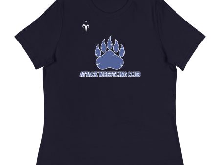 Attack Wrestling Club Women s Relaxed T-Shirt Hot on Sale