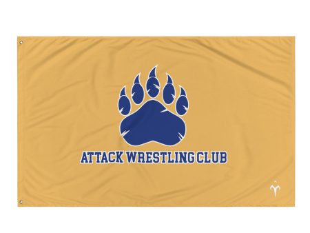 Attack Wrestling Club Flag Fashion