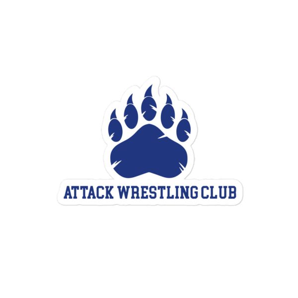 Attack Wrestling Club Bubble-free stickers Sale