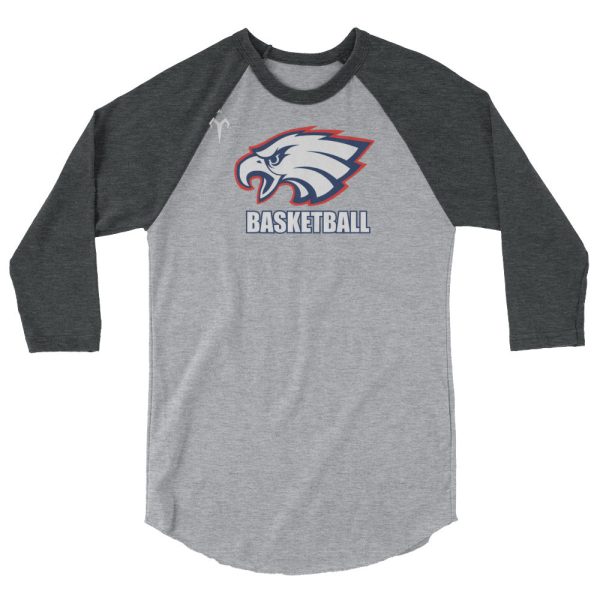 ALA Basketball 3 4 sleeve raglan shirt Sale