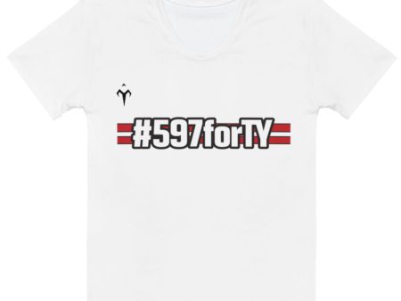 #597forTY Women s Running T-shirt Hot on Sale