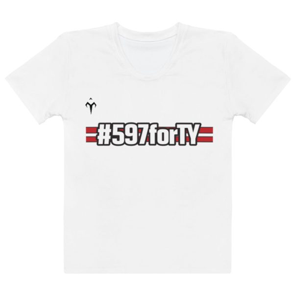 #597forTY Women s Running T-shirt Hot on Sale