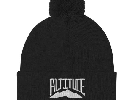 Altitude Volleyball Club Pom-Pom Beanie Cheap