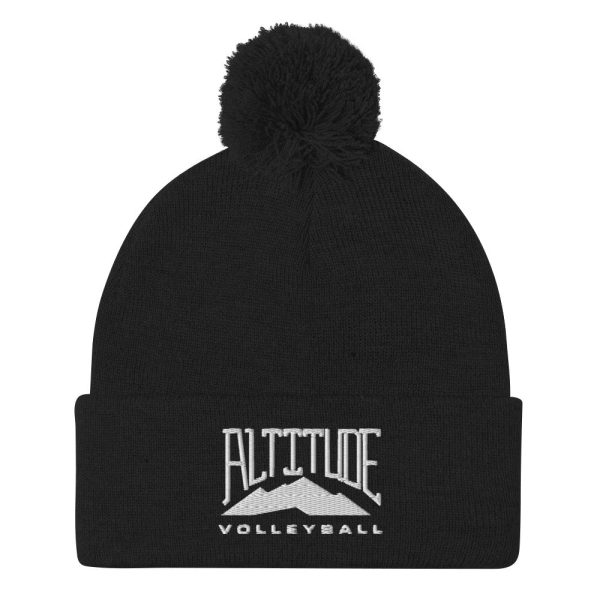 Altitude Volleyball Club Pom-Pom Beanie Cheap