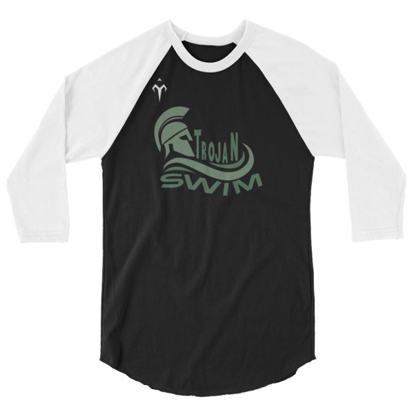 Auburn High Swim & Dive 3 4 sleeve raglan shirt For Sale