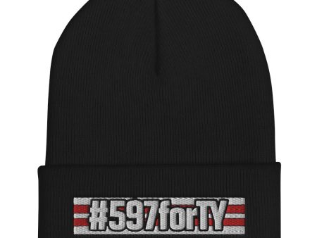 #597forTY Cuffed Beanie Supply