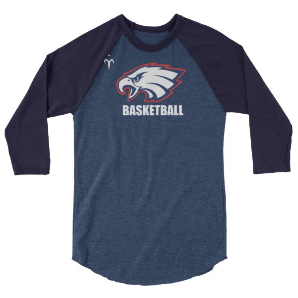 ALA Basketball 3 4 sleeve raglan shirt Sale