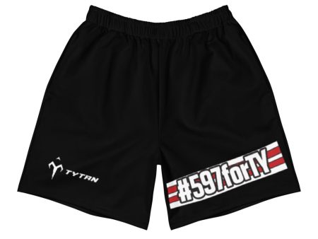 #597forTY Men s Athletic Long Shorts Online