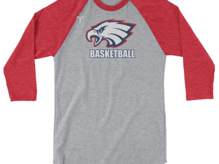 ALA Basketball 3 4 sleeve raglan shirt Sale