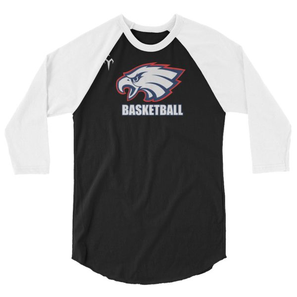 ALA Basketball 3 4 sleeve raglan shirt Sale