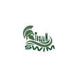 Auburn High Swim & Dive Bubble-free stickers For Cheap