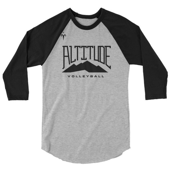 Altitude Volleyball Club 3 4 sleeve raglan shirt on Sale