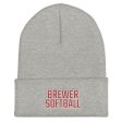 Brewer High School Softball Cuffed Beanie Sale