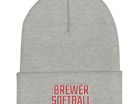 Brewer High School Softball Cuffed Beanie Sale